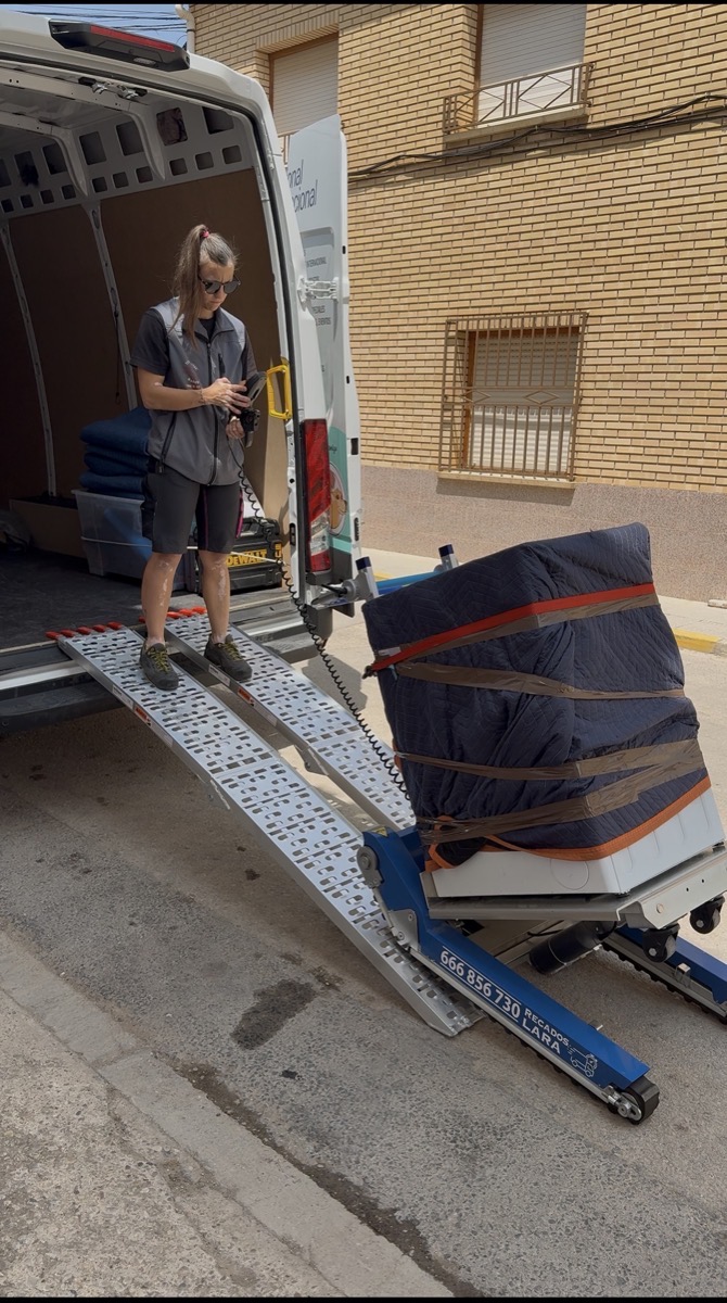 Oruga sube escaleras 1